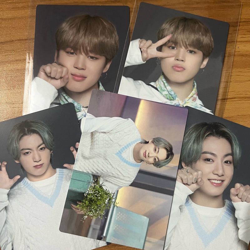Mini Photocard Sowoozoo BTS Jungkook Jimin