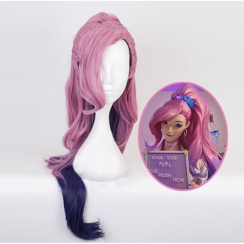 [Ready] Wig Seraphine Clipon League Of Legends Cosplay