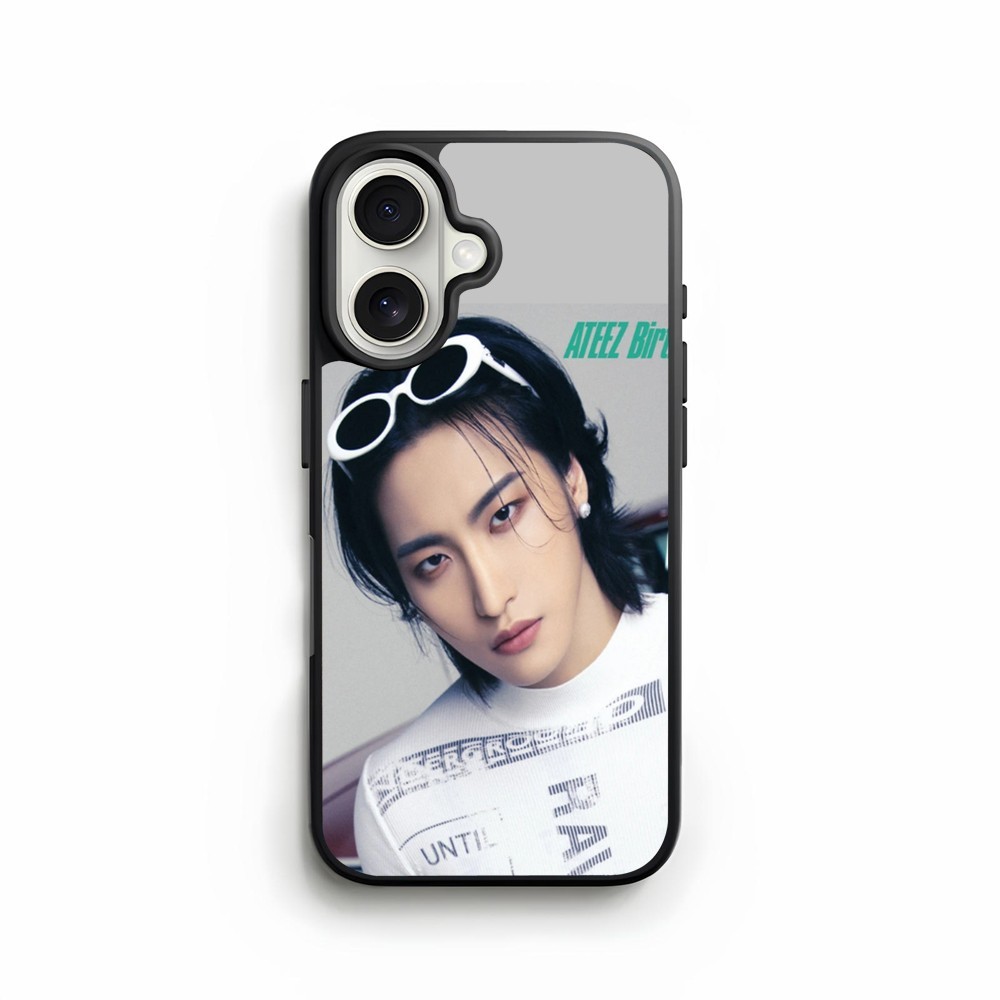 Case Iphone 16 15 14 13 12 11 X Xs Xr SE Pro Max Mini Plus Casing Case SEONGHWA Birthday ATEEZ