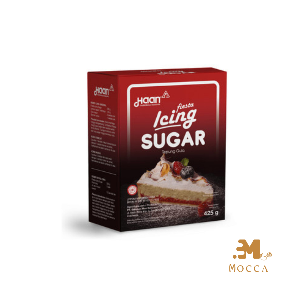 

HAAN ICING SUGAR TEPUNG GULA 425GR