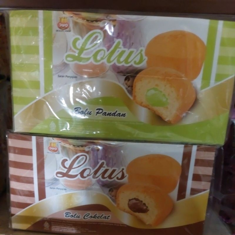 

Bolu Lotus 1 kotak isi 24 pcs