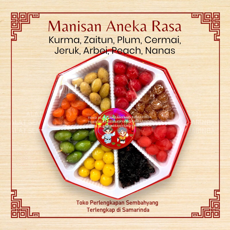 

Manisan aneka Rasa Buah / Permen Imlek 2025