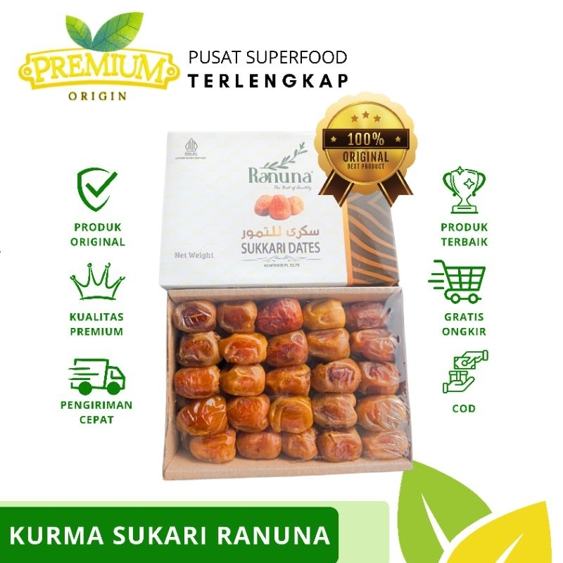 

[ PREMIUM ] Kurma Sukari Premium Ranuna | Kurma Sukari | Kurma Raja | Kurma Saudi