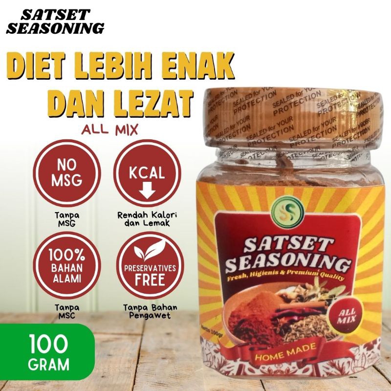 

BUMBU DIET SATSET ALL MIX #Bestseller #fresh #bumbusehat # higienis #premiumquality #bumbumasak #bumbudiet #MASAK SEHAT DIET CEPAT SATSET KUNCINYA#