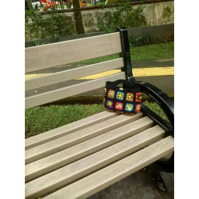 Tas wanita tas kecil tas dompet rajut