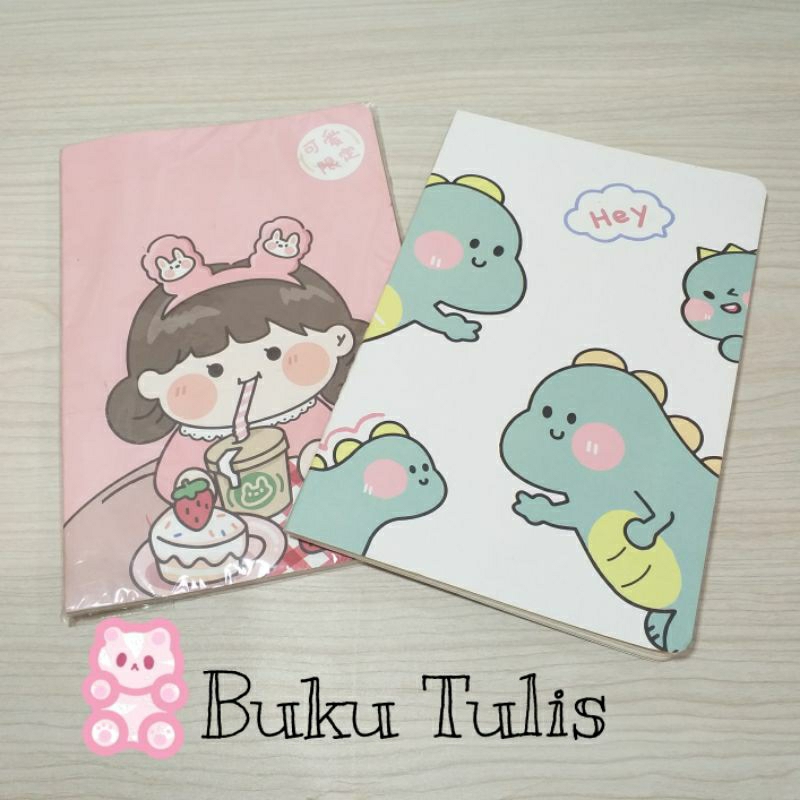 

Buku tulis cute menulis belajar