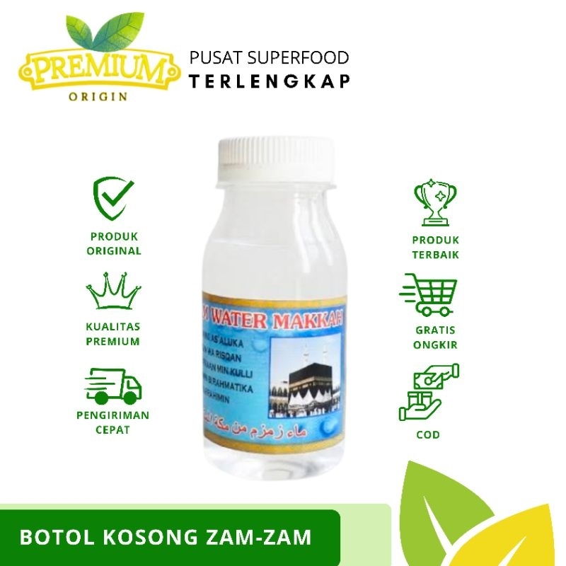 

[ ASLI ZAM ZAM ] Air Zam zam Mini 50ml | Oleh oleh Haji Umroh