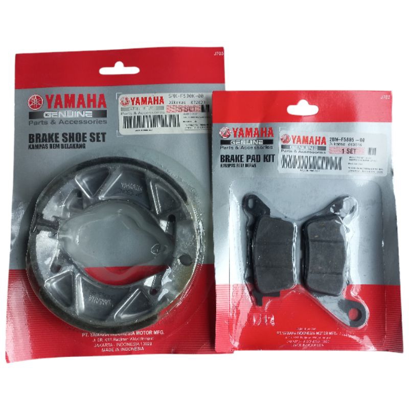 KAMPAS REM DEPAN + BELAKANG MIO M3