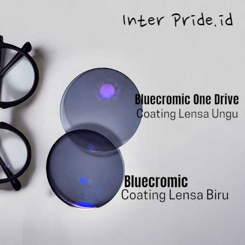 LENSA KACAMATA ONE DRIVE BLUECROMIC/NIGHT DRIVE ANTISILAU