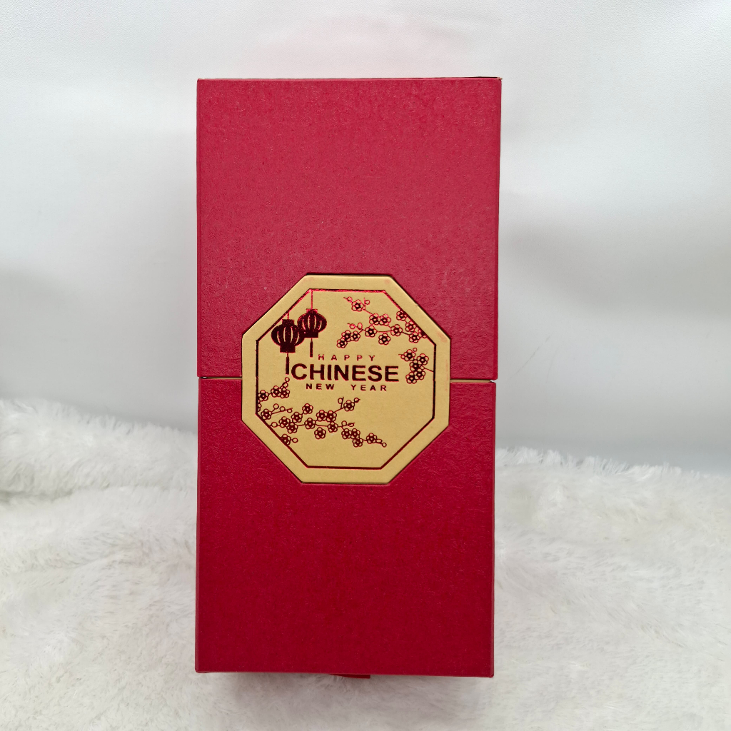 

Hard Box Laci 22x11x8cm IMLEK / kotak kue lapis legit separo / hamper Lebaran Imlek Natal