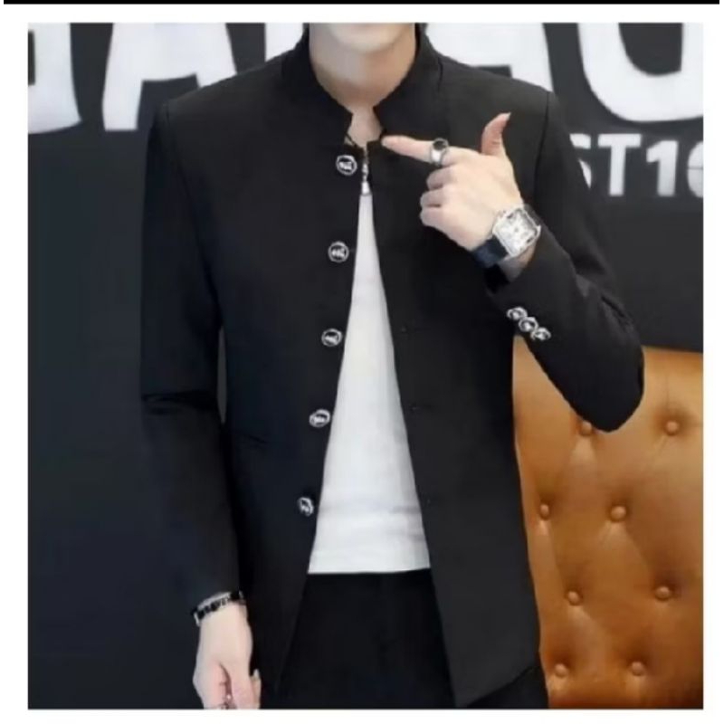 Jasco/jas koko/jas pria/jasco polos/jasco pria dewasa/biru pormal highkain