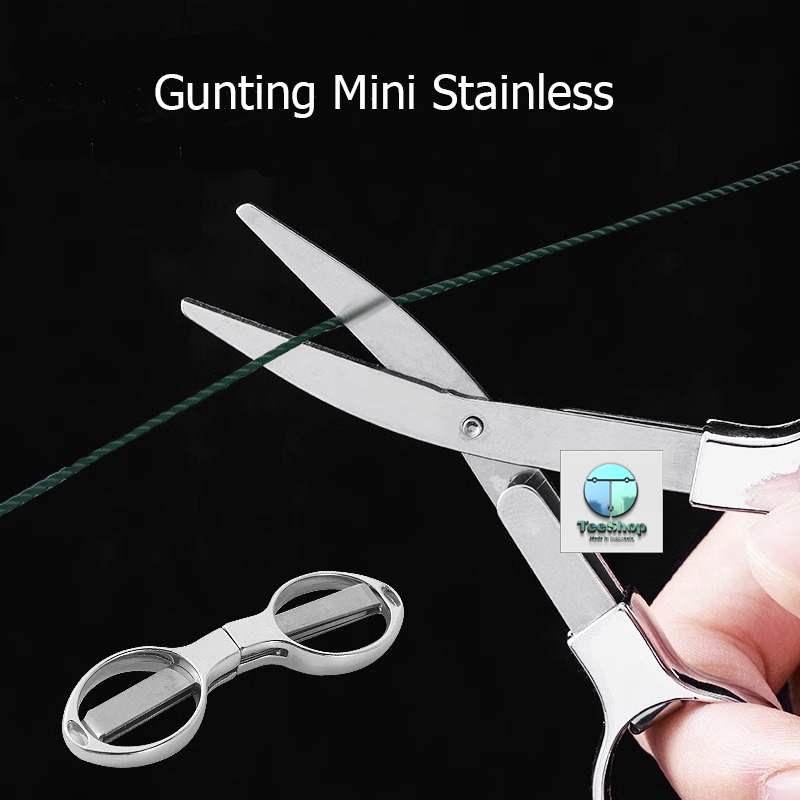 

Gunting Mini Stainless Portable untuk umroh dan haji