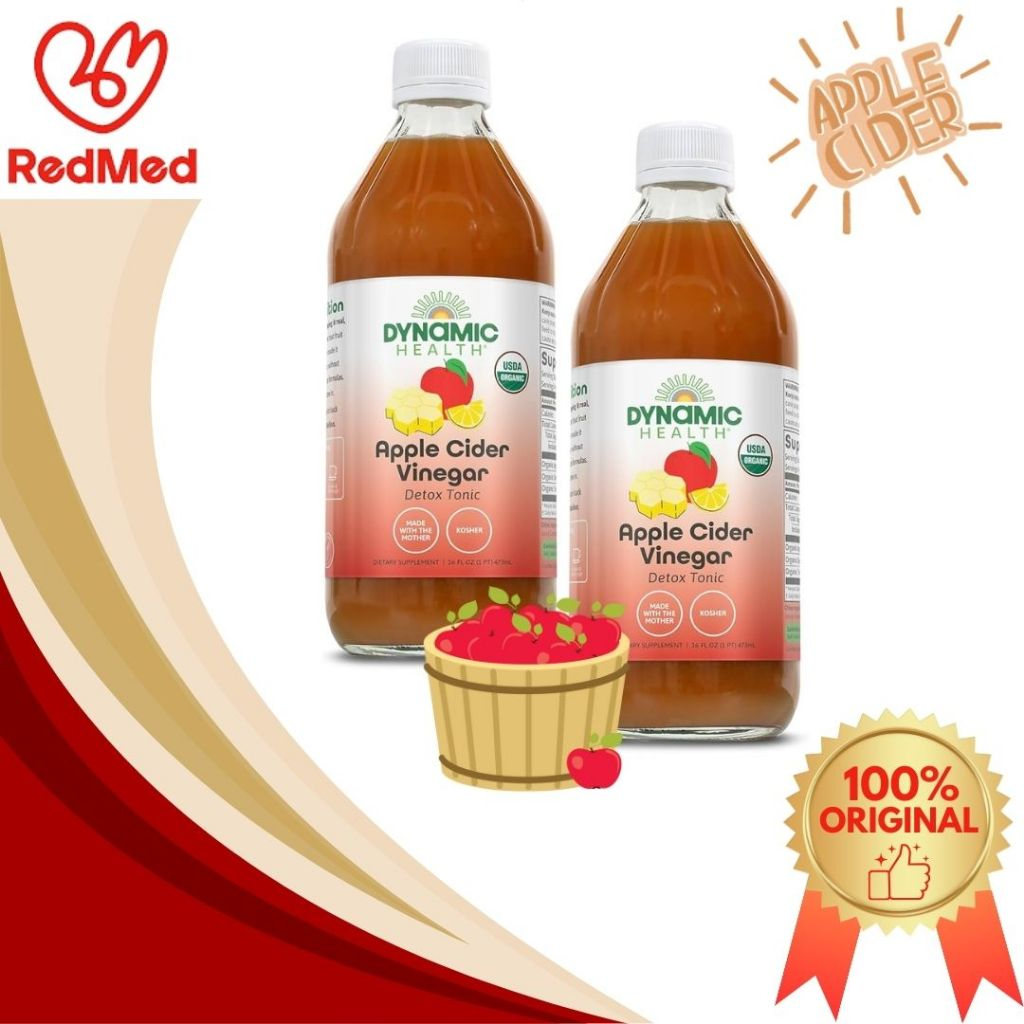 

DYNAMIC HEALTH APPLE CIDER VINEGAR WITH MOTHER 473ML