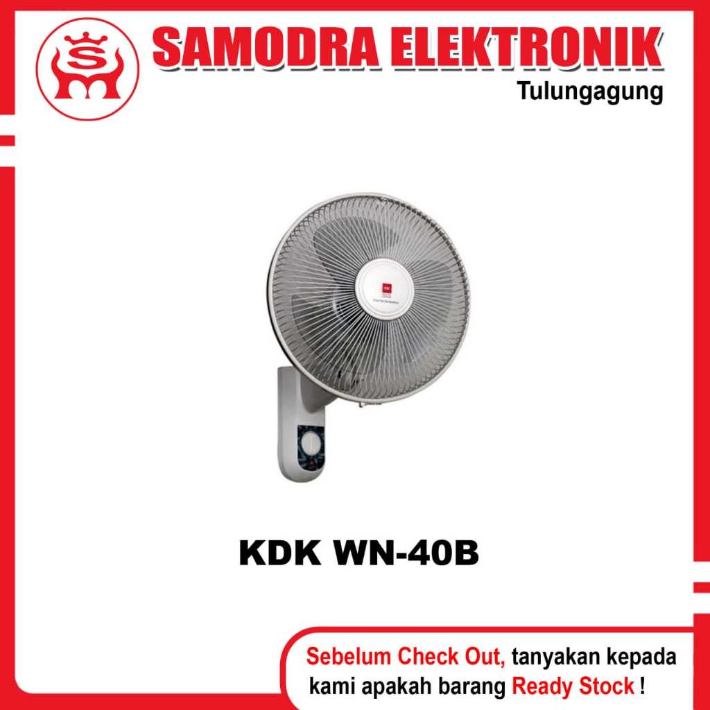 Kipas Angin KDK WN-40B | Kipas Angin Dinding 16 Inch KDK