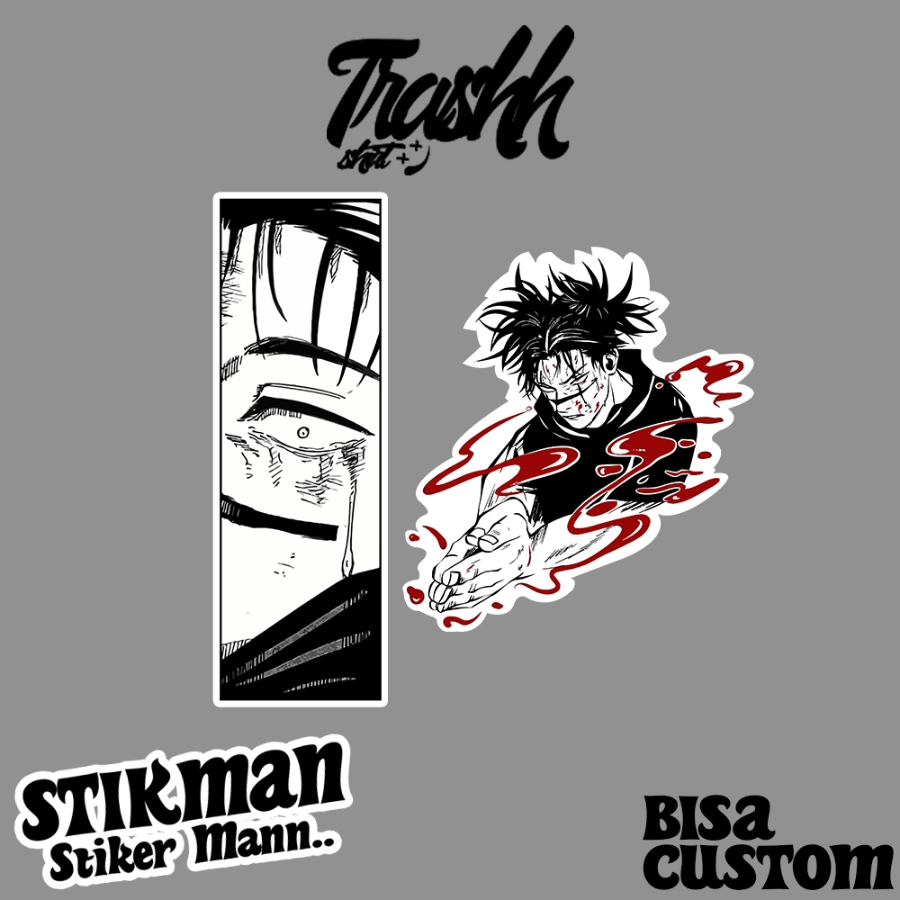 

Trshhshirt Stiker Anime Jujutsu Kaisen Choso Vinyl Anti Air