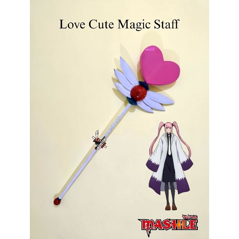 Love Cute Magic Staff Cosplay Anime Mashle: Magic and Muscle