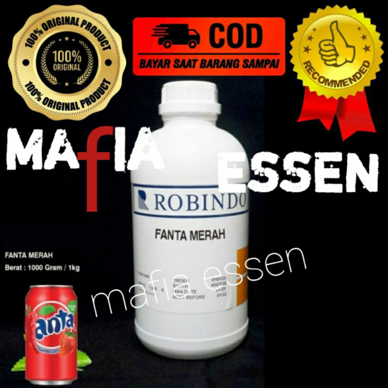 

FANTA MERAH FLAVOUR//PERISA//ESSENCE ROBINDO REPACK 500gr & 1 KG