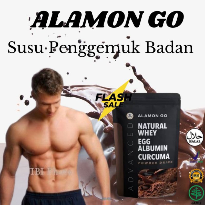 

Alamon Go Susu Penamba Berat Badan Yang Mengandung Testimoni Natural Whey protein Dan Temulawak
