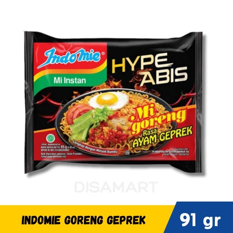 

Indomie Goreng Ayam Geprek 90 gr Murah
