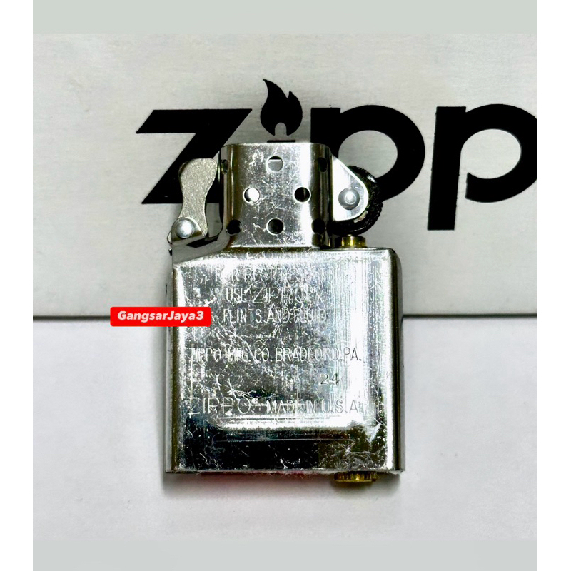 insert korek zippo original USA