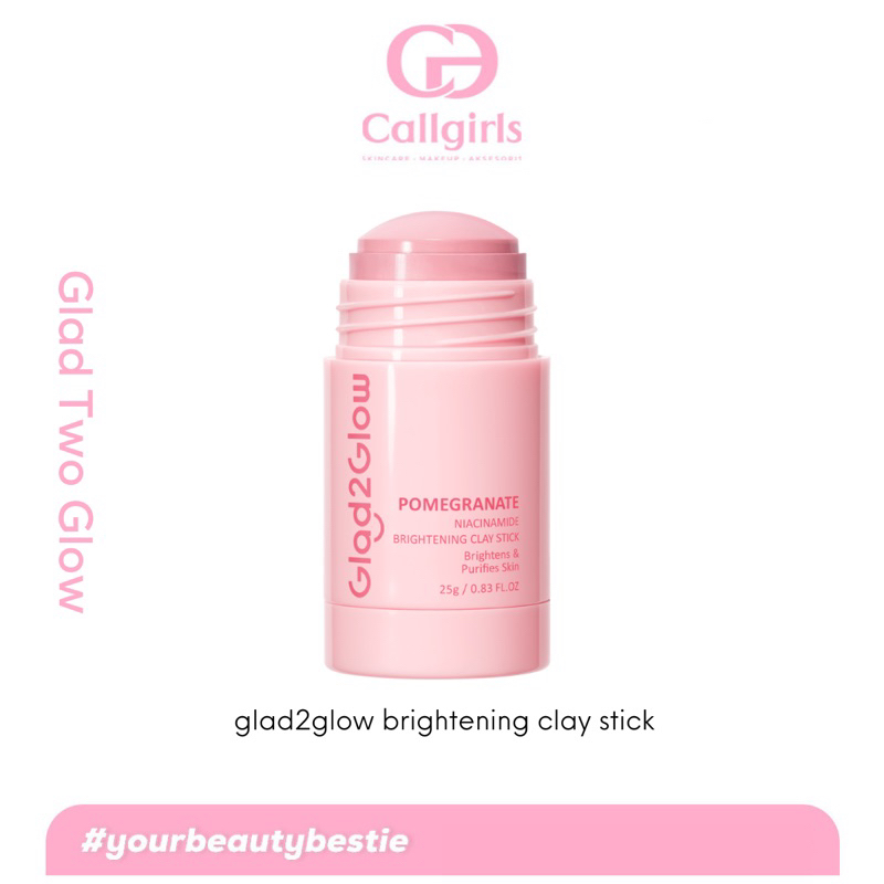 CG Glad2Glow Pomegranate Brightening Clay Stick