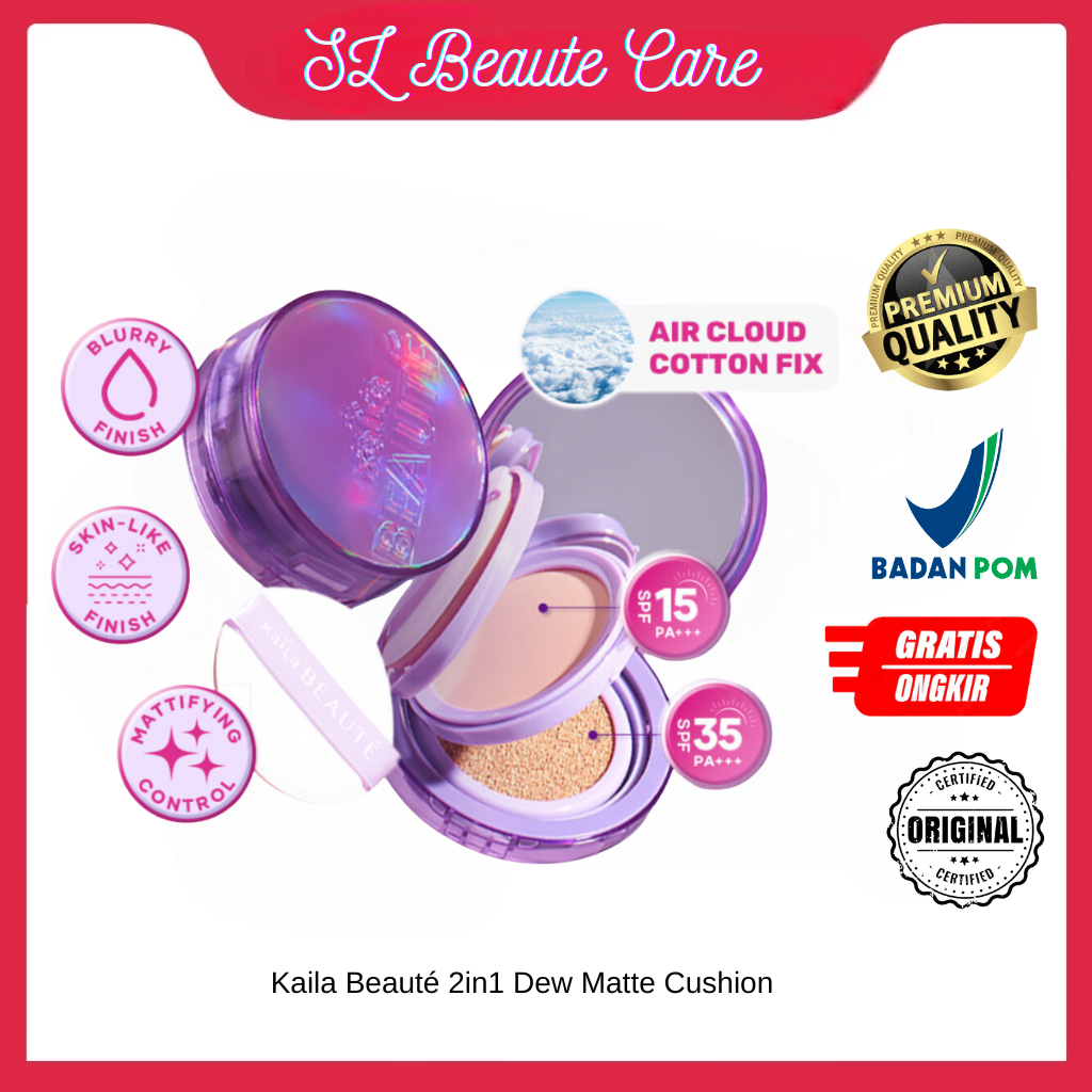 Kaila Beaute 2in1 Dew Matte Cushion