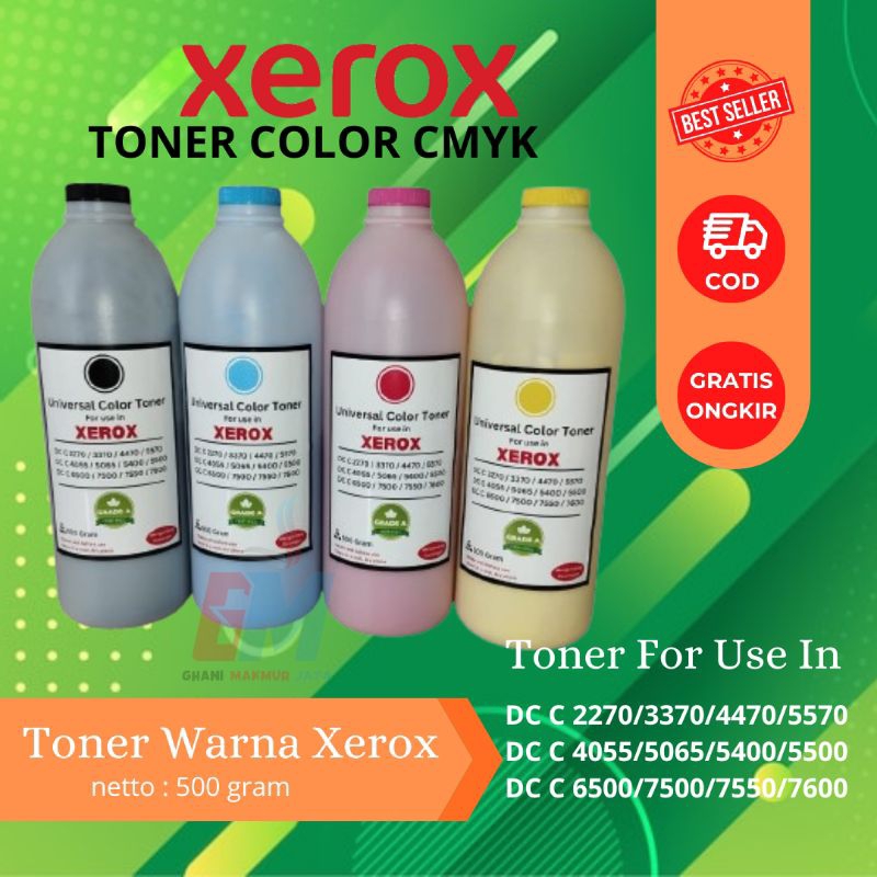 Toner Xerox Warna CMYK Universal