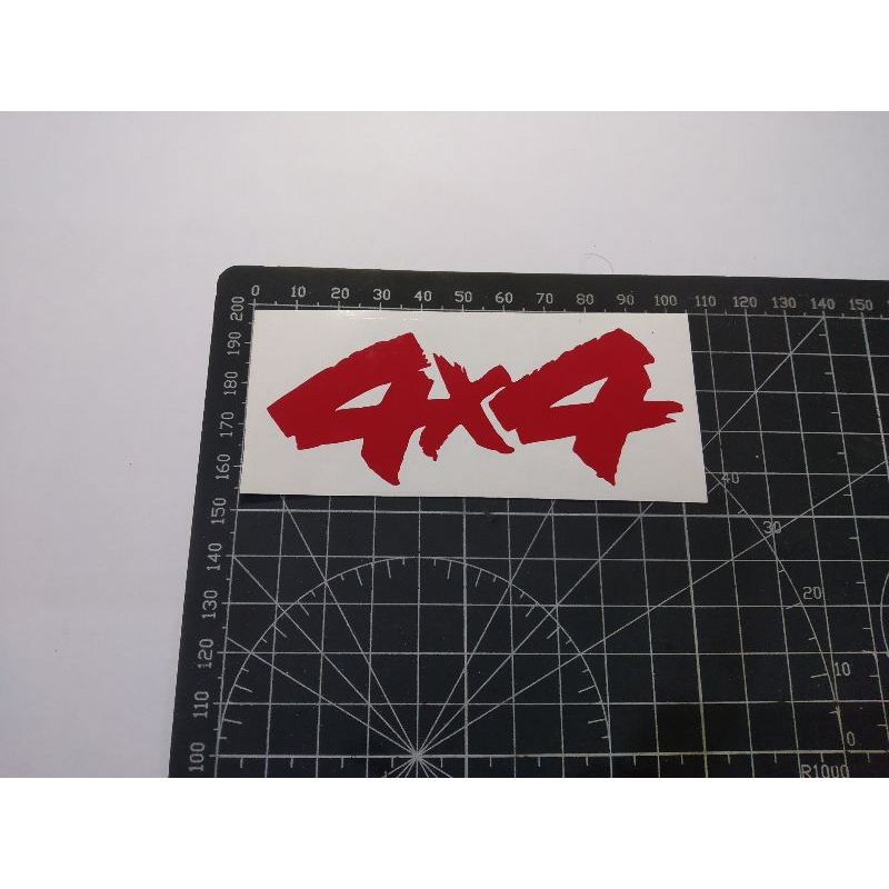 

stiker cutting 4x4