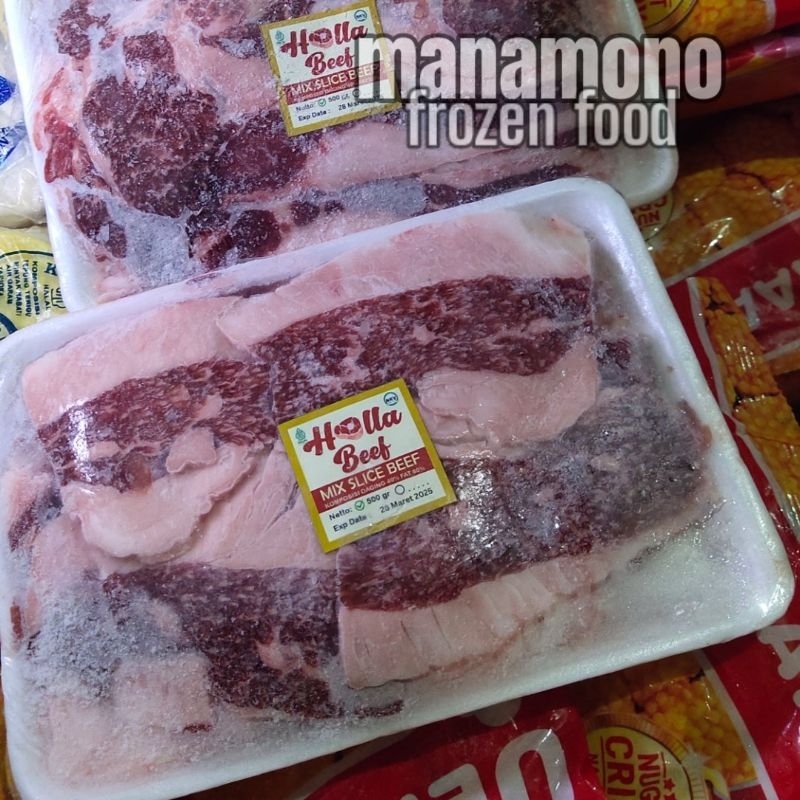 

Daging slice mix 500gr