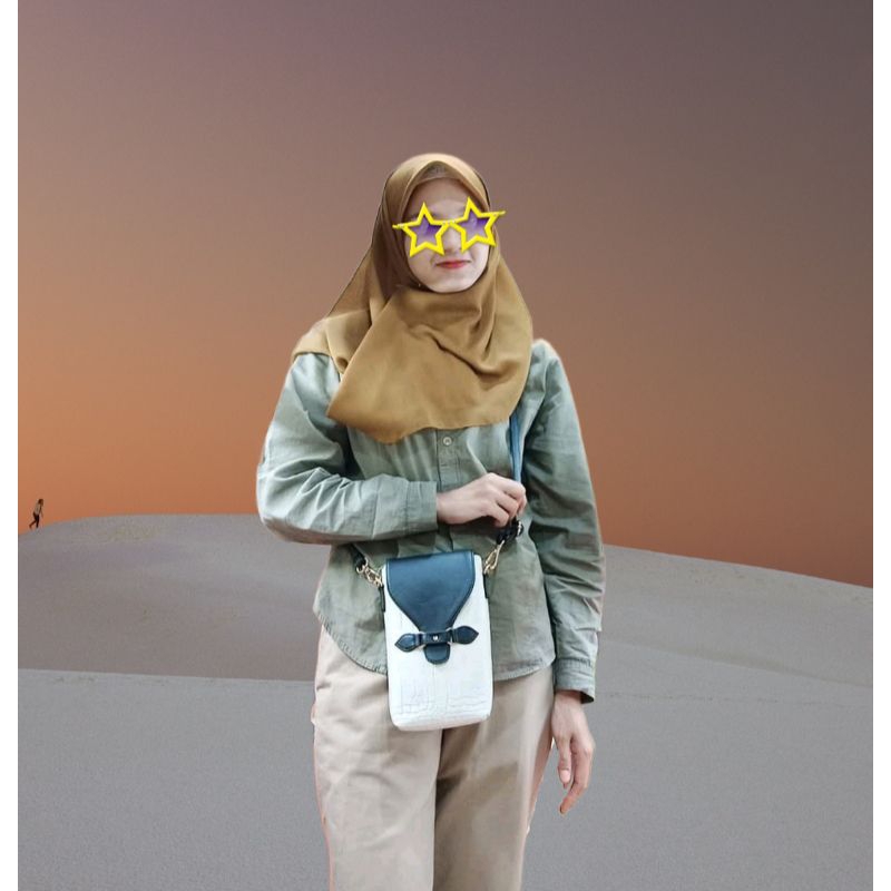 TAS SELEMPANG HP WANITA - TAJUR BAGS ABBY