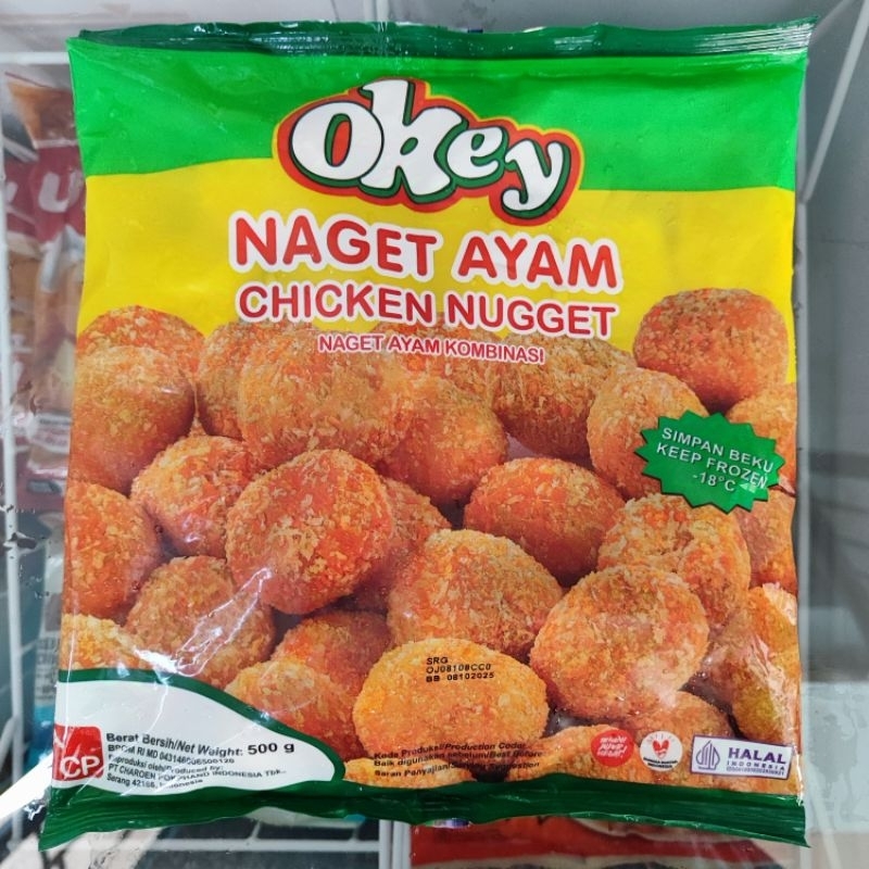 

Okey Naget Ayam Chicken Nugget 500g