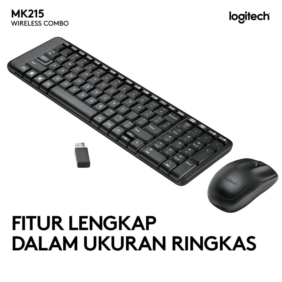 Logitech MK215 Wireless Keyboard Mouse