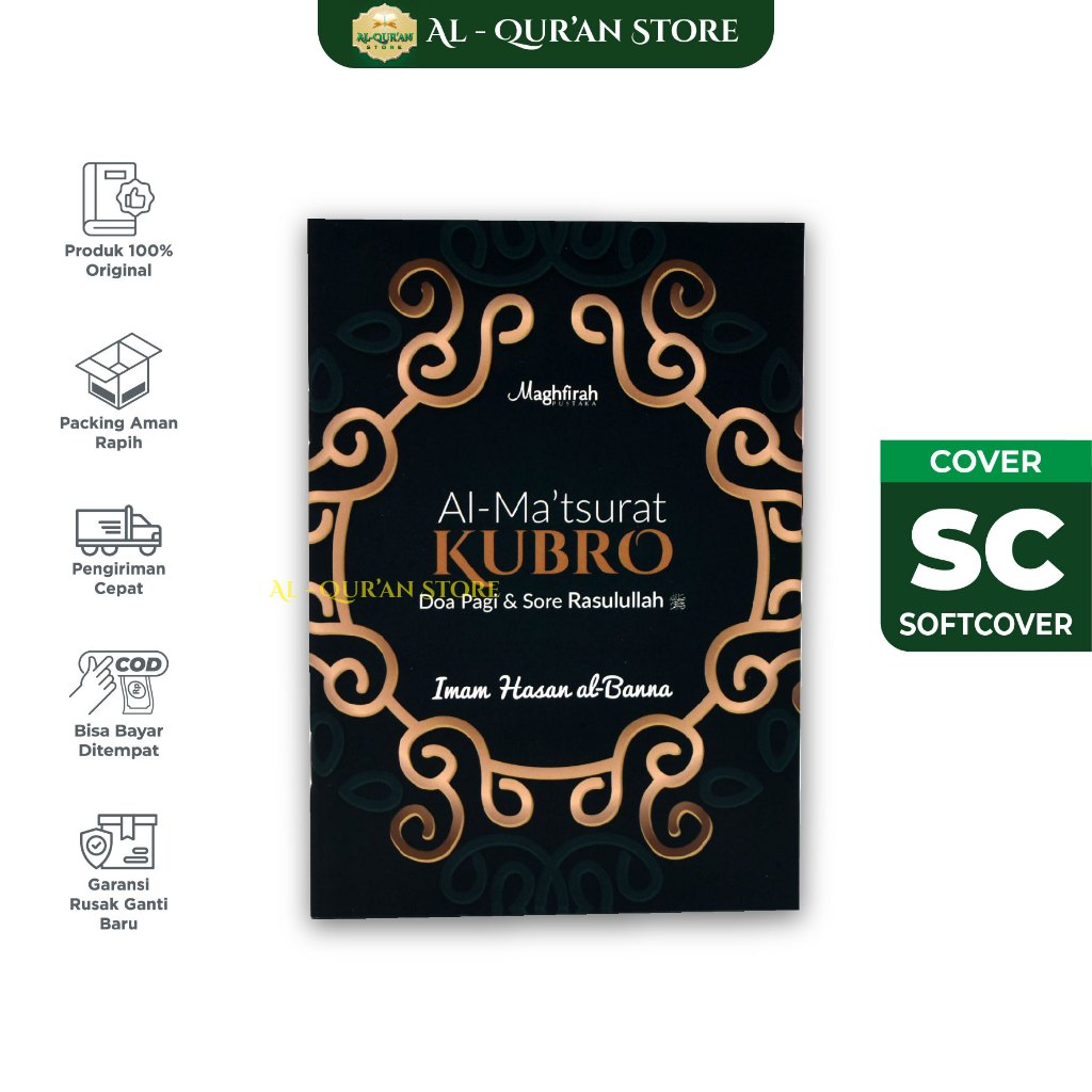 Buku Al Matsurat Hasan Al Bana Dzikir Pagi Sore Maghfirah - Dzikir Pagi Sore Imam Hasan Al Banna - A