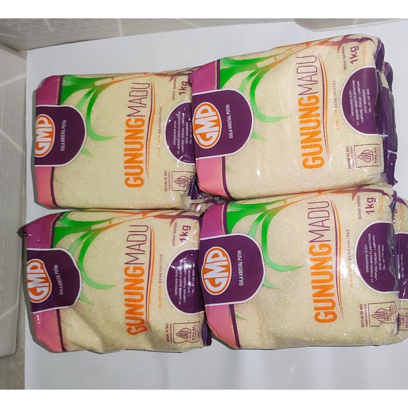 

Gula Pasir 1kg GMP original stock banyak