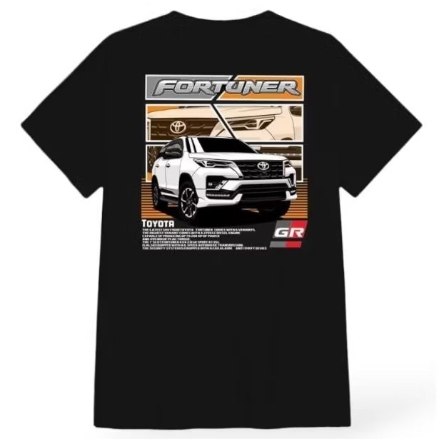 Kaos Toyota Fortuner - Baju Toyota Fortuner - Kaos Fortuner