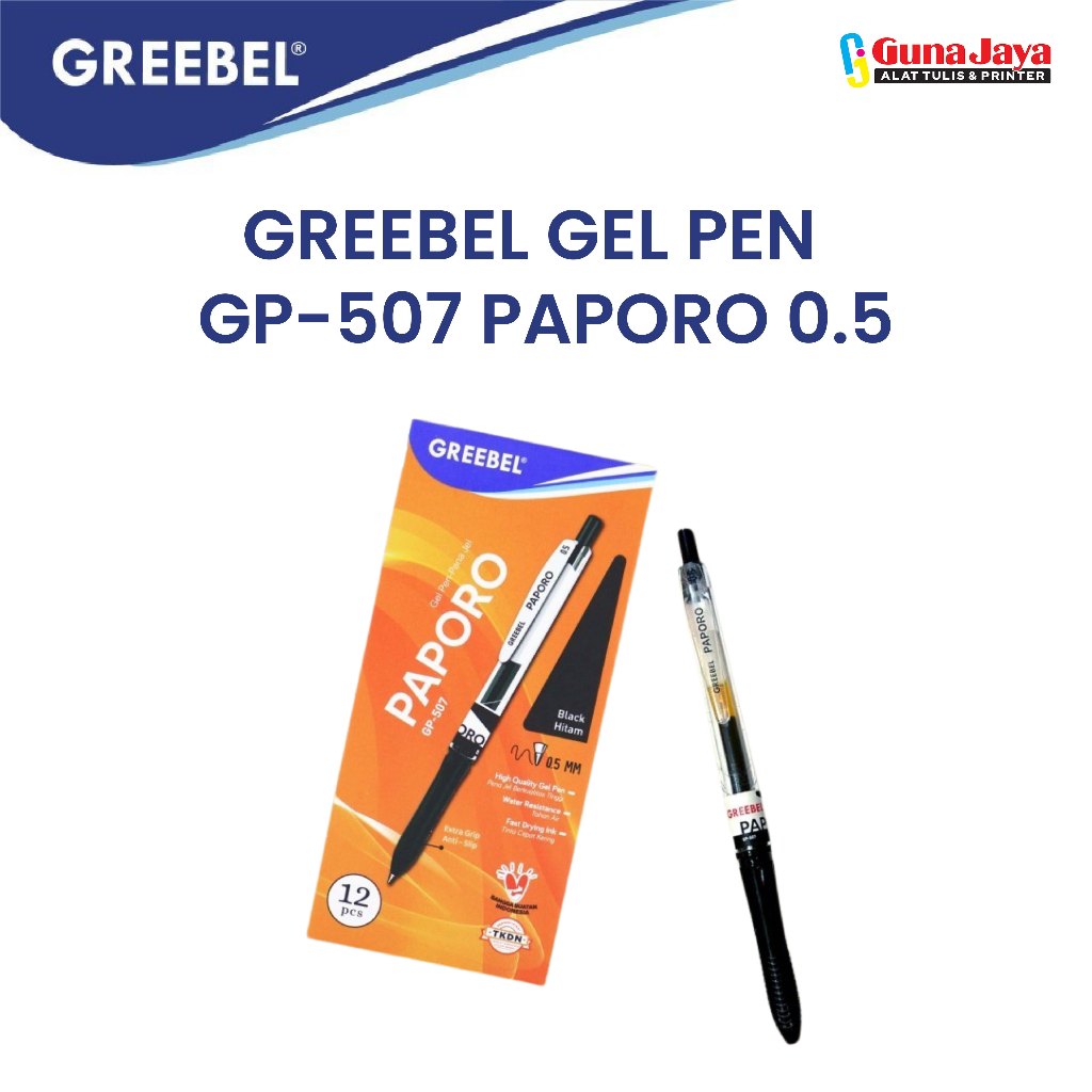 

GREEBEL GEL PEN GP-507 PAPORO 0,5