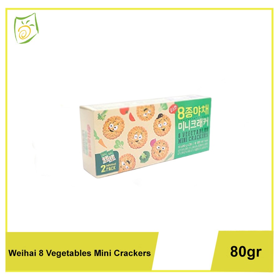 

Weihai 8 Vegetables Mini Crackers 80gr