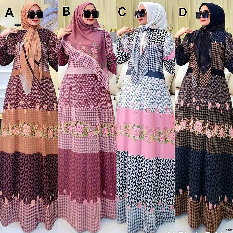 Nazwa Series Gamis Set Hijab By Humaira