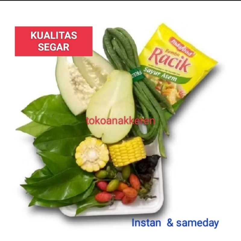 

GARANSI Sayur Asem Paket Murah Kualitas Segar