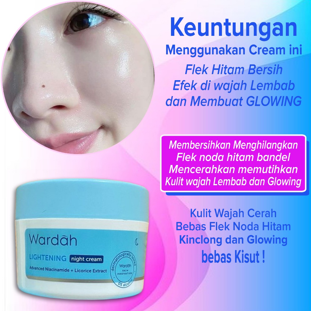 Cream Penghilang Pembersih Flek Hitam BEST SELLER Membersihkan menghilangkan flek bintik hitan juga 