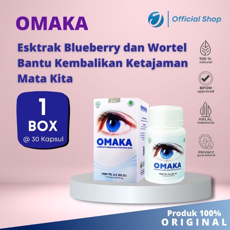 READY SIAP KIRIM OBAT MATA OMAKA HERBAL 100% ORIGINAL