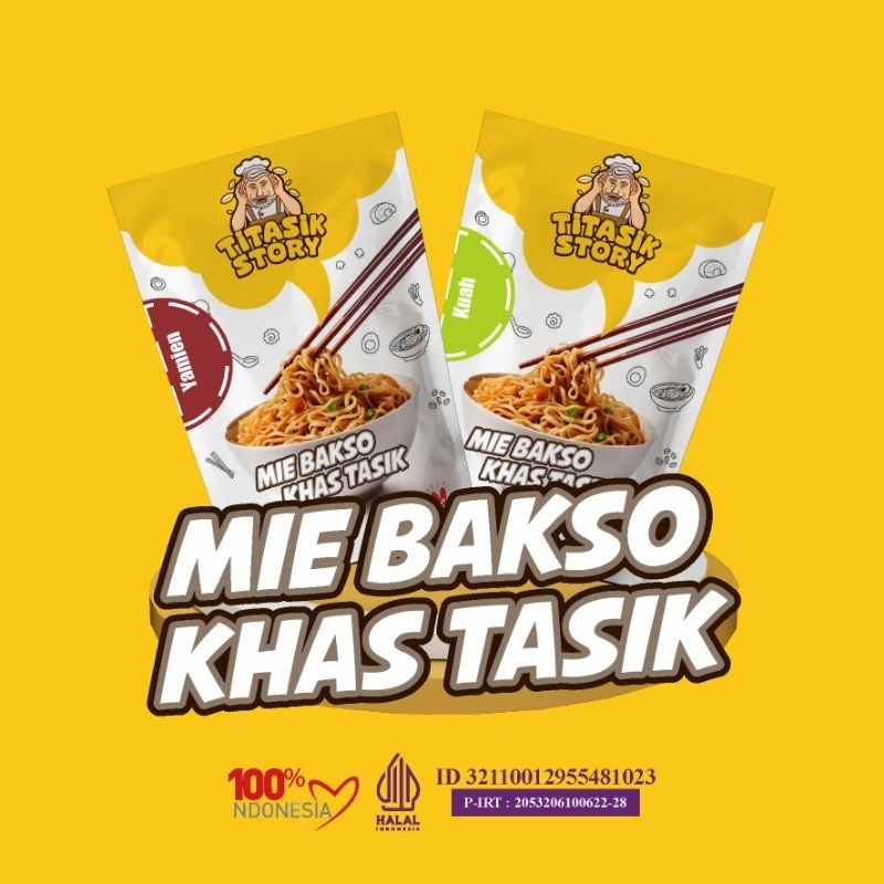 

MIE BAKSO KHAS TASIK INSTANT - Mi Baso Khas Tasikmalaya Instant - Titasik Story