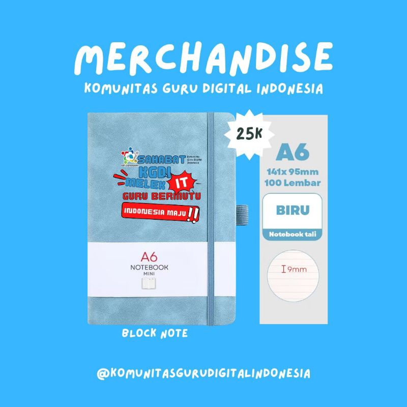 

Notebook KGDI A6 Pocket Buku Diary Kecil Pertemuan Scrapbook Mini 100 Lembar