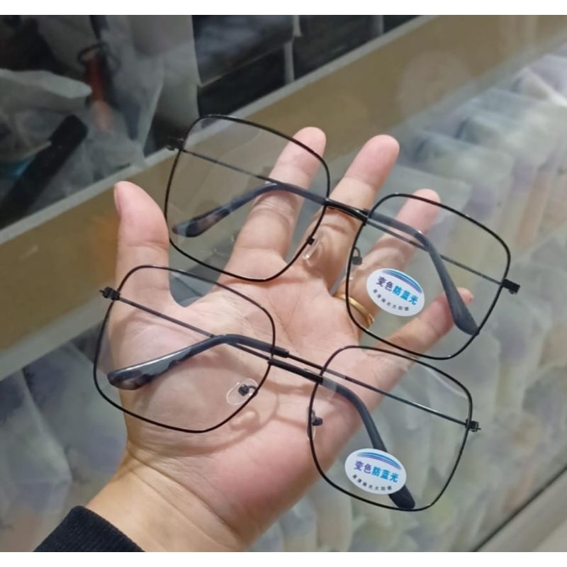 Kacamata Photocromic Kotak besar
