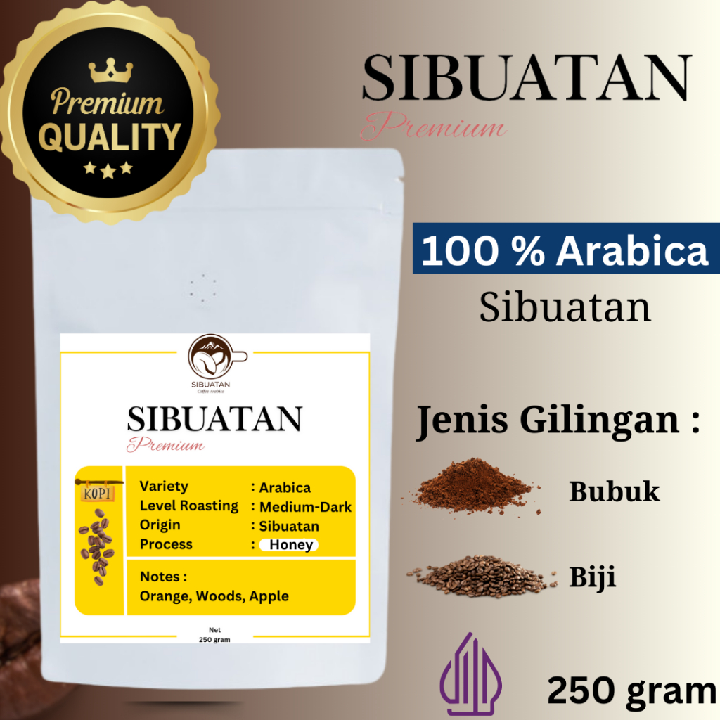 

Sibuatan Kopi Arabica Honey Premium Espresso Manual Brew