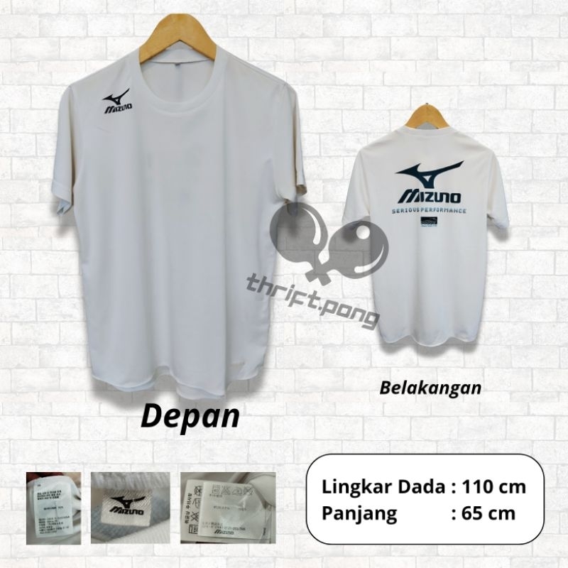 Jersey Olahraga Running Mizuno Original (seconds)