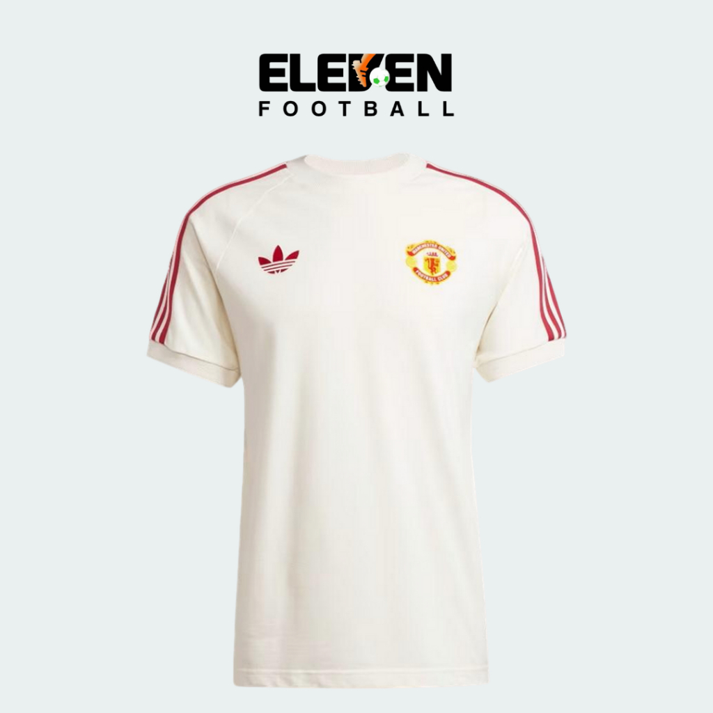 T-shirt Adidas Manchester United Adicolor Classics 3 Stripes -ORIGINAL/IY0045