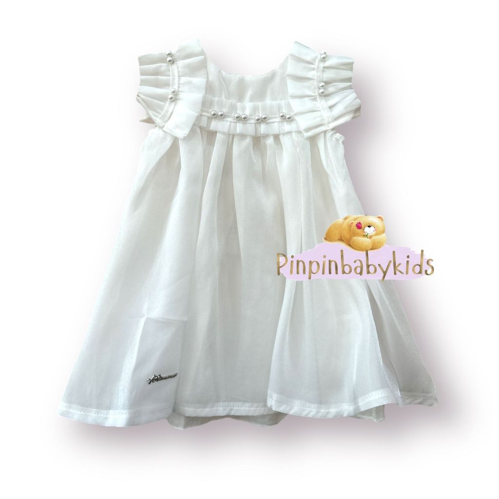 Dress baby elite miss mama, kerah rimple mutiara 167981