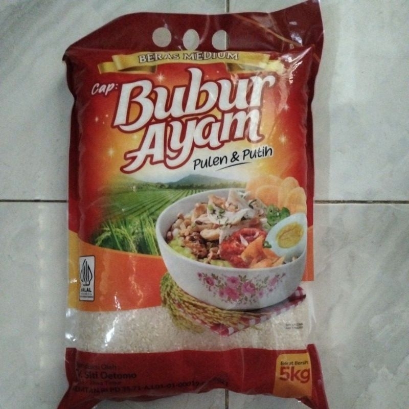 

Beras Cap Bubur Ayam 5kg