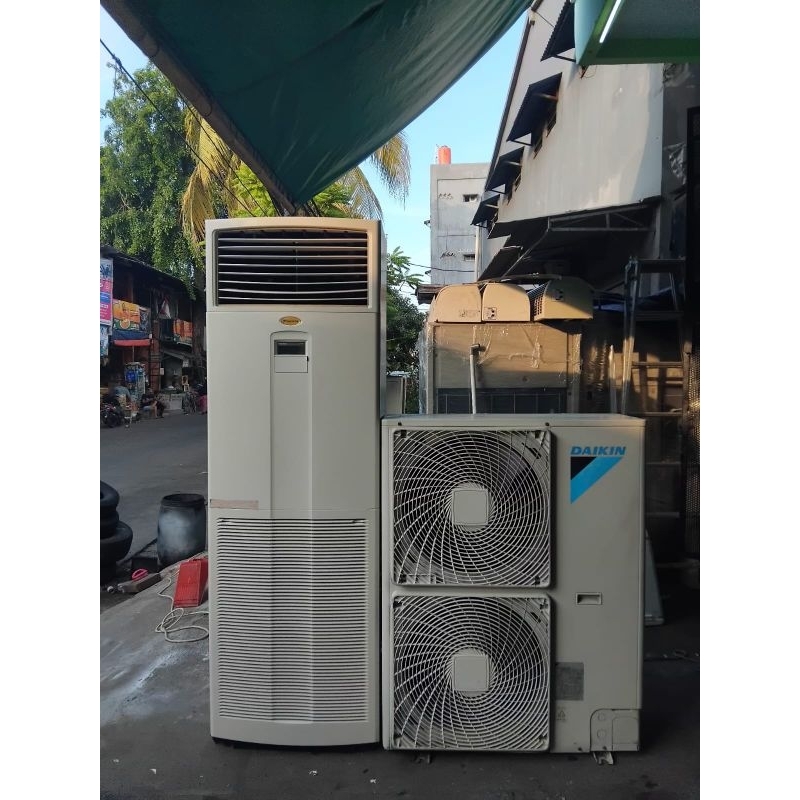 AC Standing Floor Daikin 5  PK R 22 Second + pasang (free ongkir se-jabotabek)